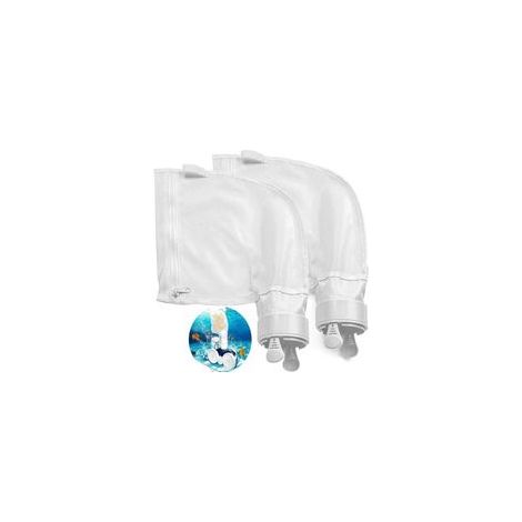 Lot de 2 Sac à Limon Adaptable Haute Qualité filtre de rechange Grande Capacité pour Polaris 280 ou 480 Robot Nettoyeur de Piscine