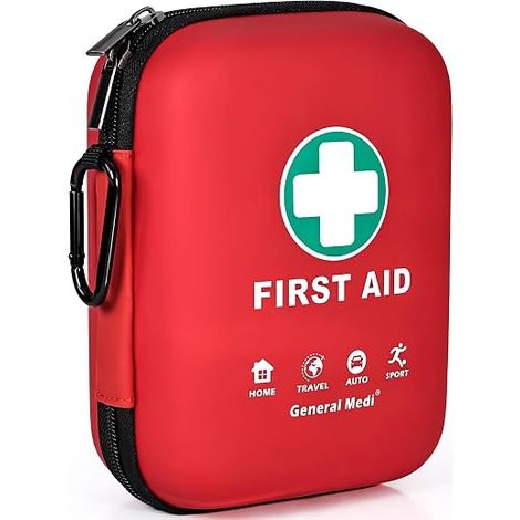 First Aid Kit for Home Vehicle Travel Office Workplace Hiking Survival and Outdoor (1/5)