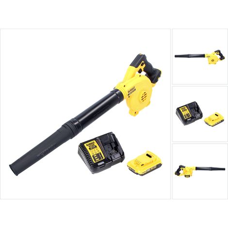Soplador / soplador de hojas sin cable DeWalt DCV 100 D1 18 V + 1x batería recargable 2,0 Ah + cargador (1/5)