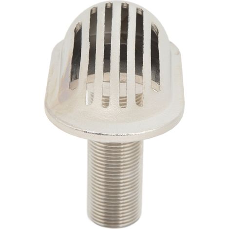 Crépine de prise d'eau marine en inox 316, filtre de coque pour bateau, yacht, kayak, raccord 3/4 pouce, aspiration au travers de la coque. (1/5)