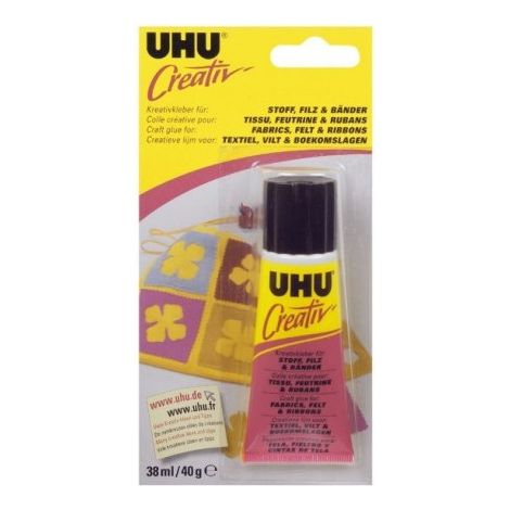 Uhu Colla Creativa Tessuto 38 ml - Uhu