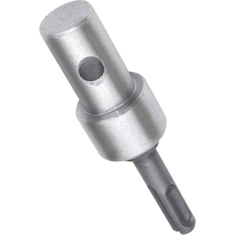 Adaptateur de perceuse électrique à tarière de Jardin pour perceuse Filaire et perceuse sans Fil, SDS Plus Filetage sans clé Mandrin Adaptateur à Tige Ronde pour visseuse à Percussion-DOU