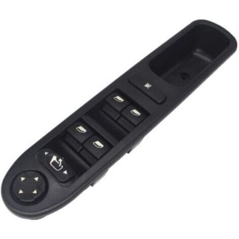 Kaelt - Bouton Lève vitre 207, Interrupteur Commande Platine Leve Vitre électrique 6554.QG 6490.EH, 17 Pins (1/4)
