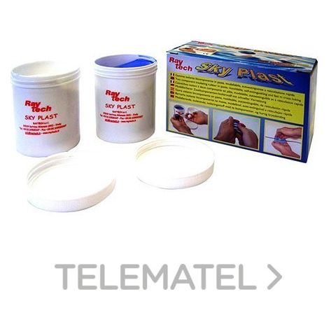 Raytech SKY-PLAST-250 pasta aislante azul bicomponente
