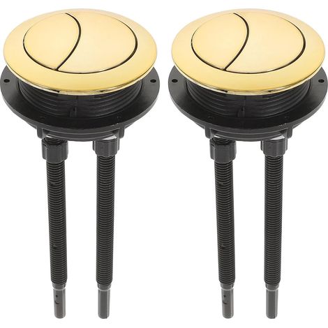 Bouton Chasse d'eau Wc 2 pièces bouton (1/5)