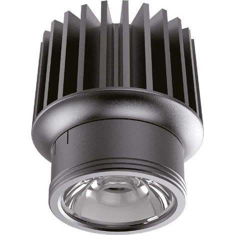 Ideal Lux DYNAMIC Encastré LED 15W Noir, 3000K
