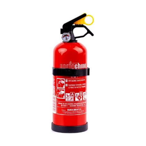 Ogniochro Extintor de Polvo ABC Rojo 1kg Seguridad