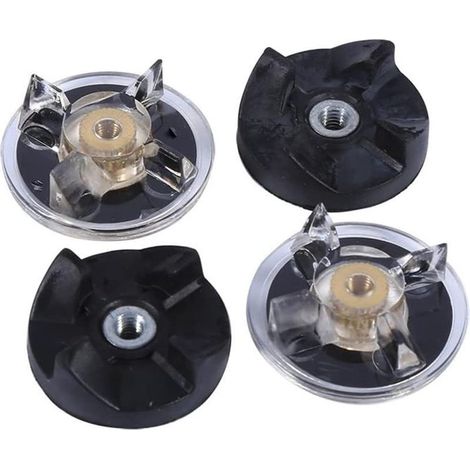 2 Bases D'engrenage En Plastique 2 Engrenages Inversés En Caoutchouc Pièce De Rechange Pour Pièces De Mélangeur De Machine De Presseagrumes 250 W (1/5)