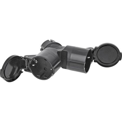 Divisor Schuko de 2 v as