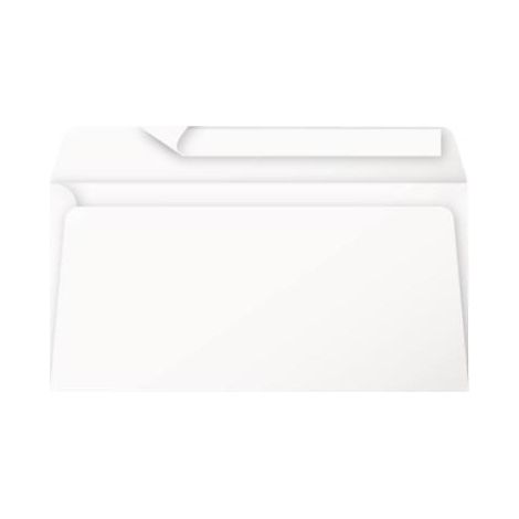 Enveloppe - Clairefontaine - DL - 120 g - Blanc - Paquet de 20 - 11 x 22 cm