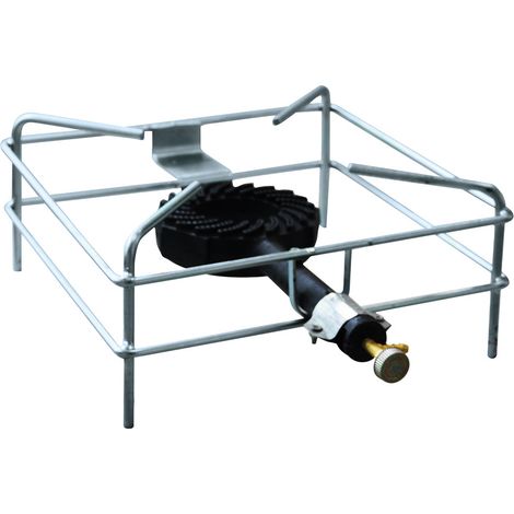 FORNELLONE A GAS 'FOX' cm 40 x 40 - bruciatore 8,5 kw - PALUMBO