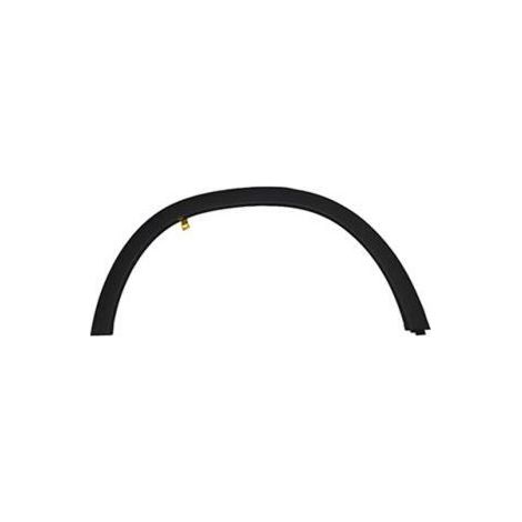 Extension d'aile arrière droite noire Mercedes GLA X156 2013-2020