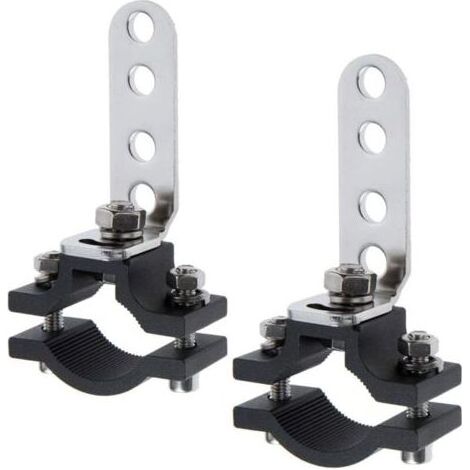 Support de Montage de Lumière Travail 22-32mm Universelle,Support de Phare Moto,Supports de fixation de lampe de fourche avant (2 Pièces)