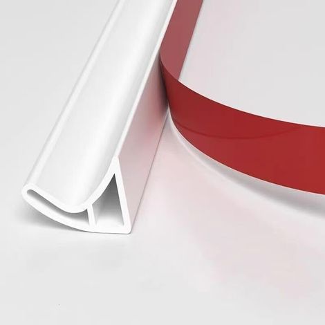 Self adhesive shower water retaining strip foldable safety partition waterproof bathroom kitchen toilet available (1/5)