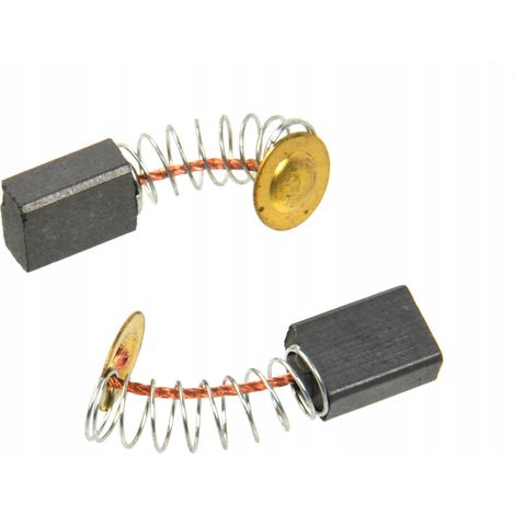 Escobillas de carbono geko 5x8x12 mm 2 piezas resorte (1/2)