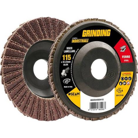 10 x GRINDING INDUSTRIALE DISCO LAMELL ALOX 115 GR 40