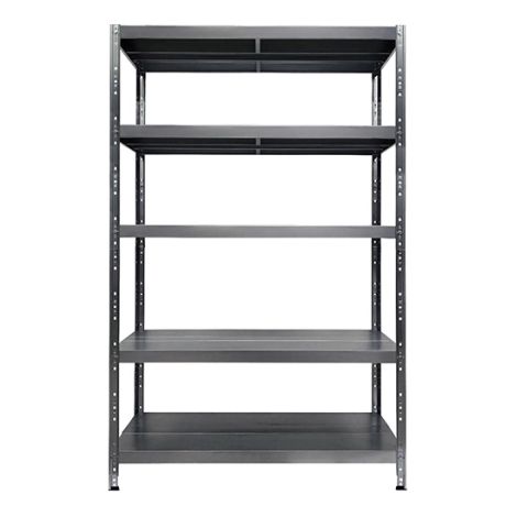 Scaffale Grima incastro grigio 195 x 120 x 40 cm