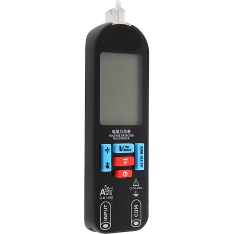 Auto-ranging digital multimeter, LCD display, voltage capacitance tester, resistance measuring tool (1/5)