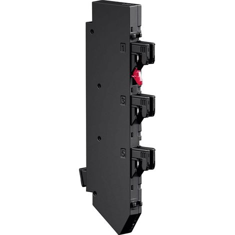 [GEBRAUCHT] B-Ware Rittal Reitersicherungsunterteil Kunststoff 4 St. 32A 400V Sammelschienensystem (1/2)