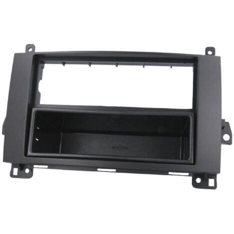Facade autoradio FA180 compatible avec Mercedes Classe A B Viano Vito 04-14 1Din VP