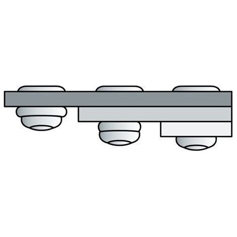 Remache ciego PolyGrip® remache vástago dxl 3,2x11,0 mm aluminio / acero 1000 piezas GESIPA (Por 1000)