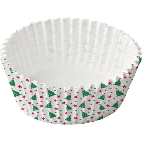 Zenker Muffinförmchen Cupcake Papier Weihnachten Ø 7 cm bunt 40 Stück