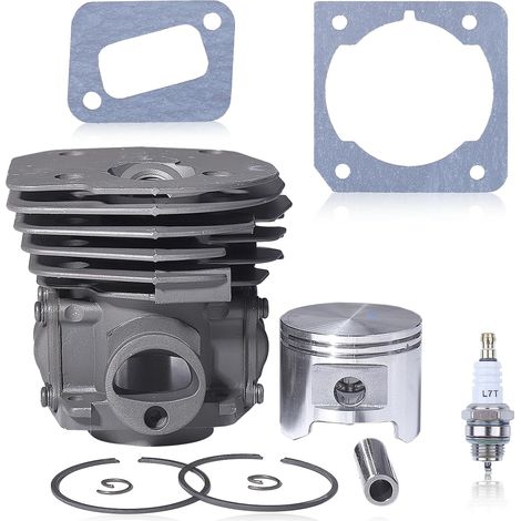 Anneaux de piston de cylindre de 45 mm avec joint de piston pour tronçonneuse Husqvarna 353 351 350 346 XP Nikasil plaqué 503869871 537253002 (1/5)