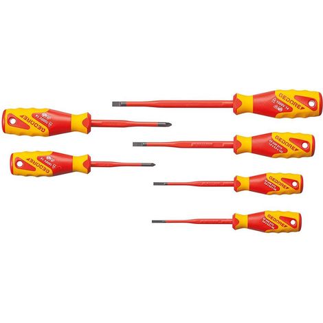 Gedore VDE 2162-2172 PZ-06 Kit cacciaviti Croce, Taglio (1/5)