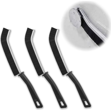 6 Stück Spaltreinigungsbürste Reinigungsbürste für Bad/Küche/Wand/Tür, Fugenbürste für Fliesenböden/Tastatur/Gleitschiene, Tiefenreinigung für Fenste,Hartborsten Eckenreinigungsbürste (1/5)