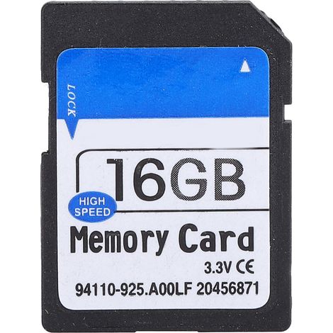 16 GB Highspeed-Speicherkarte für Kamera, MP3-Player, MP4-Player, Spielekonsole – Speicherung von Foto- und Musikdateien (1/5)