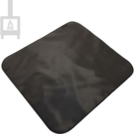 Tapis de Cheminée Ignifuge,50x50CM Tapis de Cheminée, Tapis Anti Feu Carré, Tapis Devant cheminée réutilisable, Tapis Ignifuge pour Poêle à Bois, cheminée, Intérieur et Extérieur (1/5)
