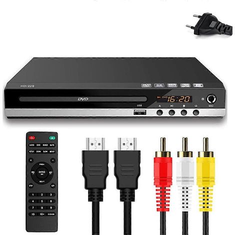 Lecteur EVD Numérique Haute Définition 1080P - Compatible DVD, SVCD, CD-RW, VCD pour l'Europe (1/4)