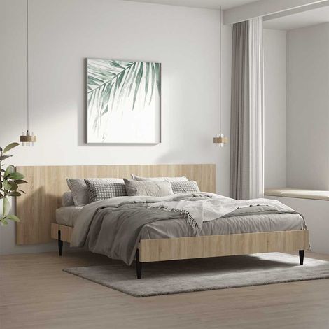 Wand-Kopfteil Sonoma-Eiche 240x1,5x80 cm Holzwerkstoff