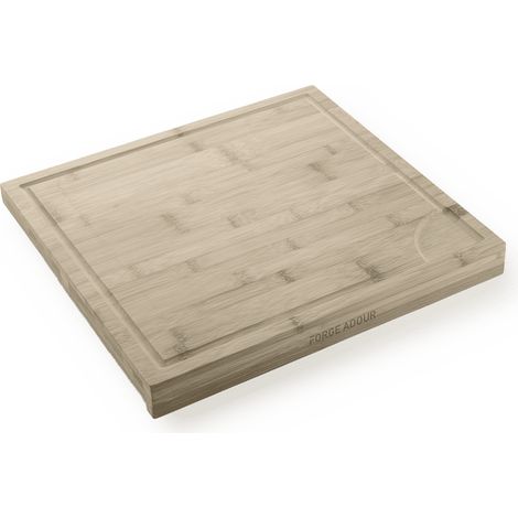 Planche à découper en Chêne avec arrêt Forge Adour (1/2)