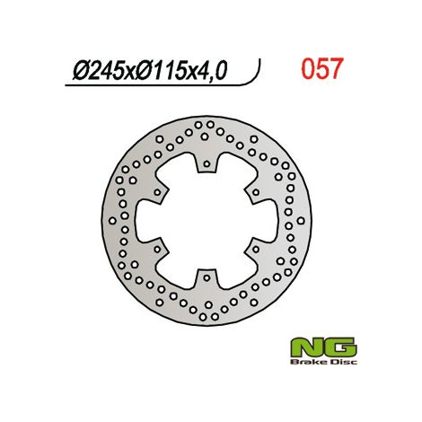 Disco de freno delantero/trasero para Yamaha XTZ 750 Super Tenere '89-'97