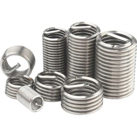 A2 304 Insert fileté en acier inoxydable, manchon denté pour vis (1/5)