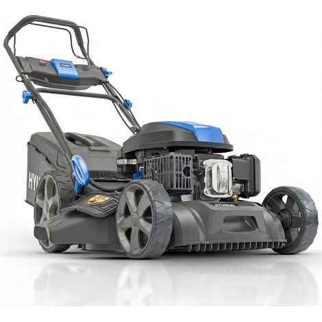 Hyundai Tondeuse thermique sans fil 46cm autotractée 139cc mulching bac 60L HYM18150SPEX-EU