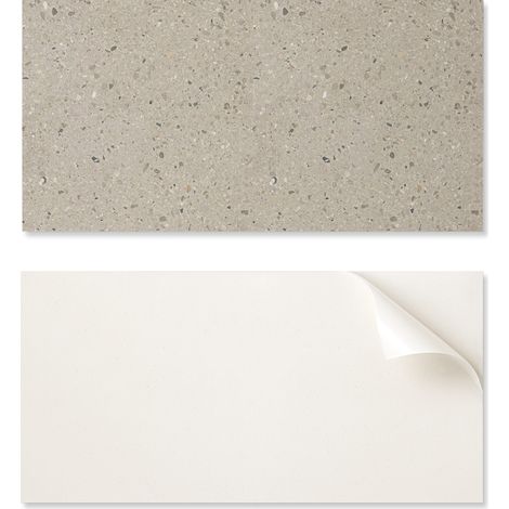 Vinilo autoadhesivo decorativo de pared con textura de piedra y part铆culas, 10x40x20 cm.