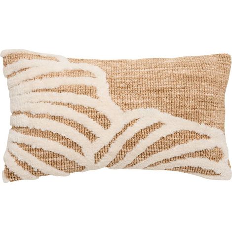 Rechteckiges Loomia-Kissen, 30 x 50 cm, beige - Atmosphera créateur d'intérieur (1/3)
