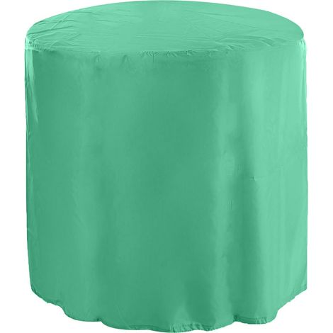 Housse de protection imperméable et anti-poussière en tissu Oxford pour meubles de jardin et de terrasse (verte) (1/5)