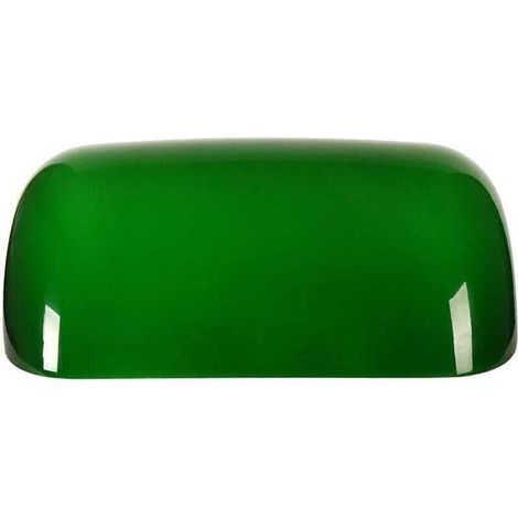 Enowelir Abat-jour de rechange en verre pour lampe de bureau (vert) (1/4)