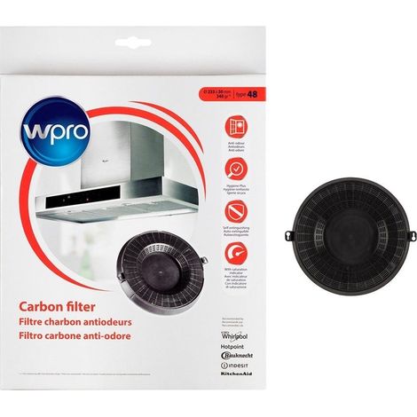 Filtro a carbone tipo 48 037 - Cappa aspirante - ARISTON HOTPOINT - 997043662734989449 (1/5)