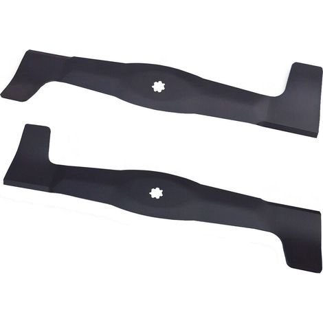2 X 54,5 CM lame pour tondeuse John Deere / Sabo 107H / M170666RT M170668LT