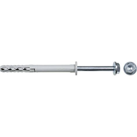 Fischer 50x Tassello a gambo lungo SXR 10 x 120 mm FUS Vite esagonale con rosetta - 46332