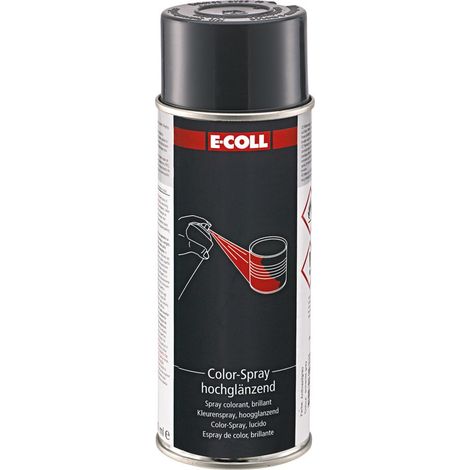 E-COLL Color-Spray, hochglänzend 400Ml Anthrazit-Grau (1/3)
