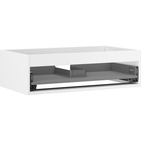 Mexen Box-A corpo del mobile per lavabo 80 cm, 1 cassetto, bianco opaco - 91AX0-0800-235-1-01 (1/4)