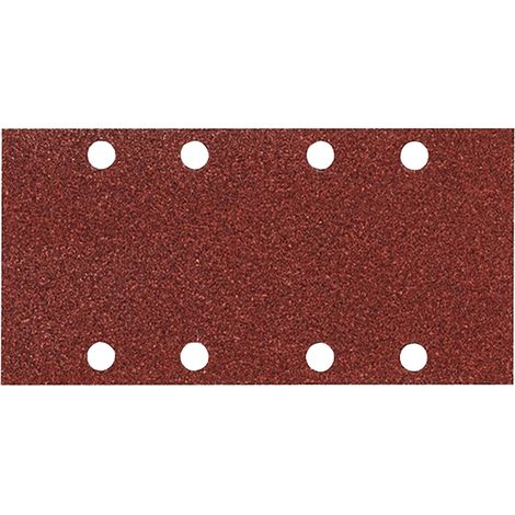 Makita Schleifpapier klett, 93 x 185 mm, K240, 10 Stk. 93 x 185 mm • K240 • 10 Stk. • 8 Loch (1/2)