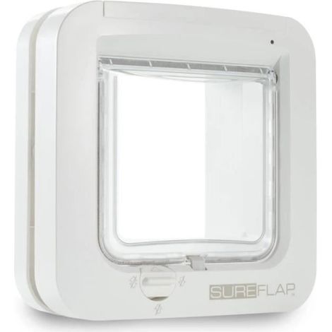 SureFlap Mikrochip Cat door Haustierklappe Weiß 1 St.