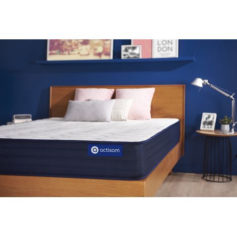 Matelas Actiflex life 90 x 190 cm Ressorts ensachés et mémoire de forme - Epaisseur:22cm (1/5)