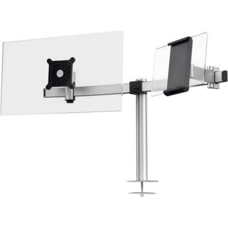 Durable 508823 Support de bureau argenté ergonomique (1/5)
